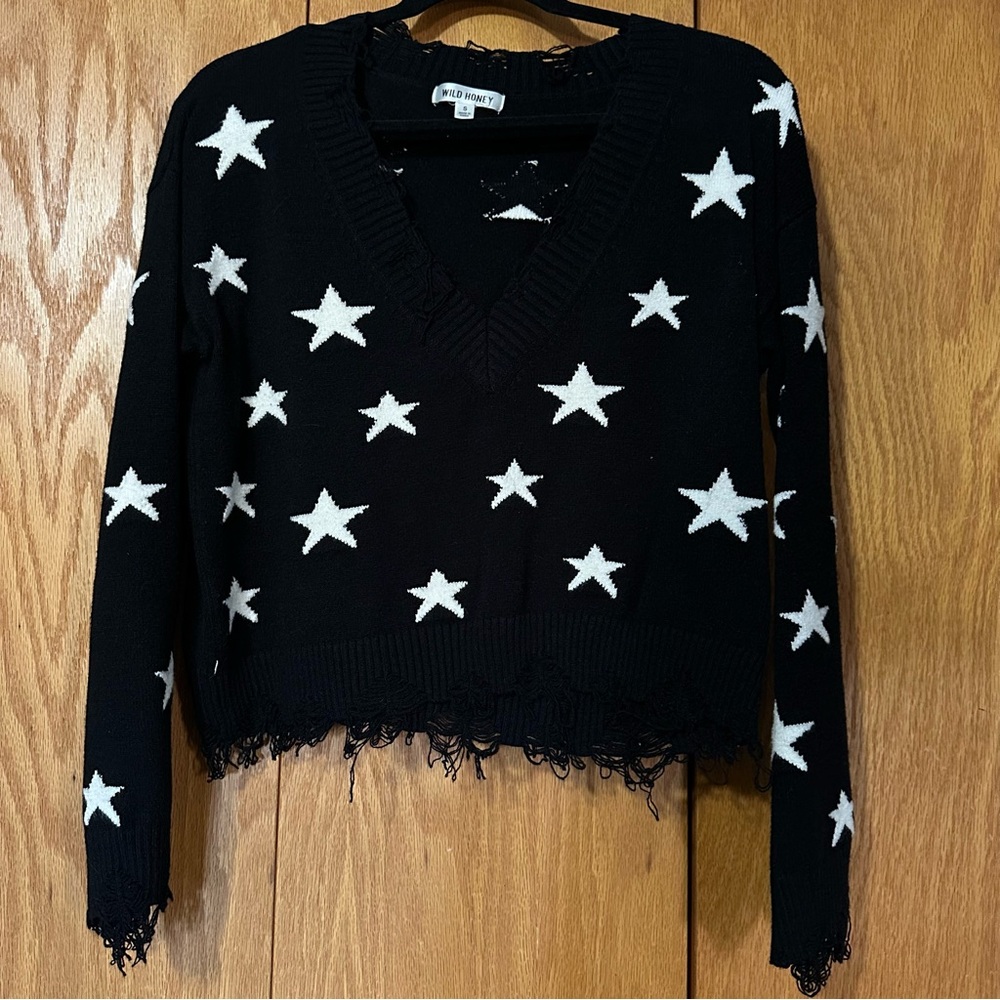 Wild Honey Cropped Sweater
